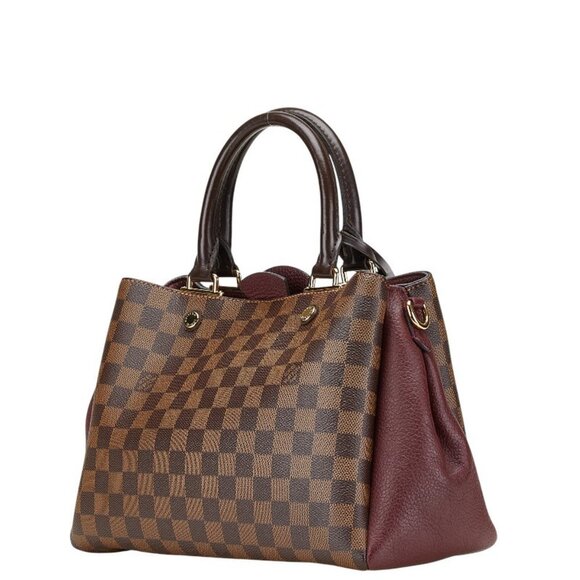 LOUIS VUITTON Brown Damier Leather Shoulder Bag - Picture 2 of 14